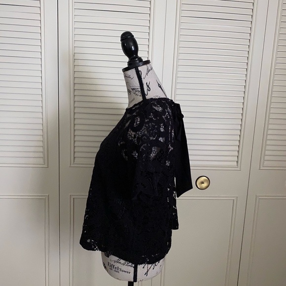 Nanette Lepore blouse size S Black - Picture 16 of 16